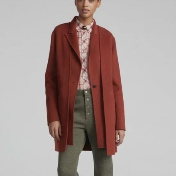 rag & bone Jackets & Blazers - Rust Coat/Vest by rag & bone